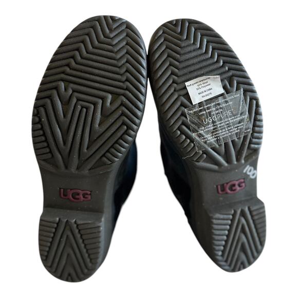 NWT!! UGG Black Fur Lined Knee Boot - Picture 7 of 9